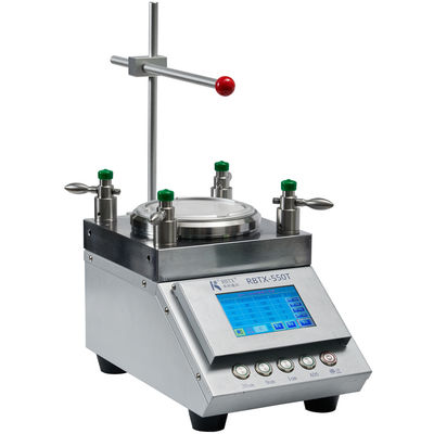 Machine de polissage de connecteurs à fibre optique à pression quadrangulaire programmable